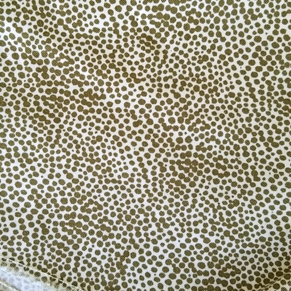 NWOT MADEWELL FOR ANTHROPOLOGIE SAFARI DOT COTTON SHORTS THIN&SOFT SZ 31 - Picture 4 of 14